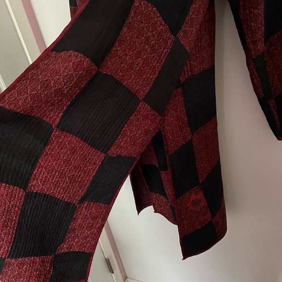 Vintage Silk/Cotton Coat - Picture 6 of 7